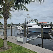Expert-Boat-Lift-and-Dock-Installation-in-Palm-City-Florida-Lands-End-Marine-Construction 1